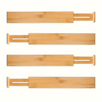 8pcs Bamboo Drawer Dividers