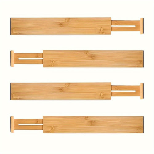 8pcs Bamboo Drawer Dividers