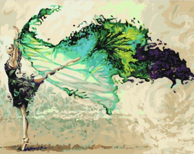 Magical Dancer Paint by Numbers Kit