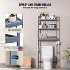 Over the Toilet Storage 3 Tier Rack