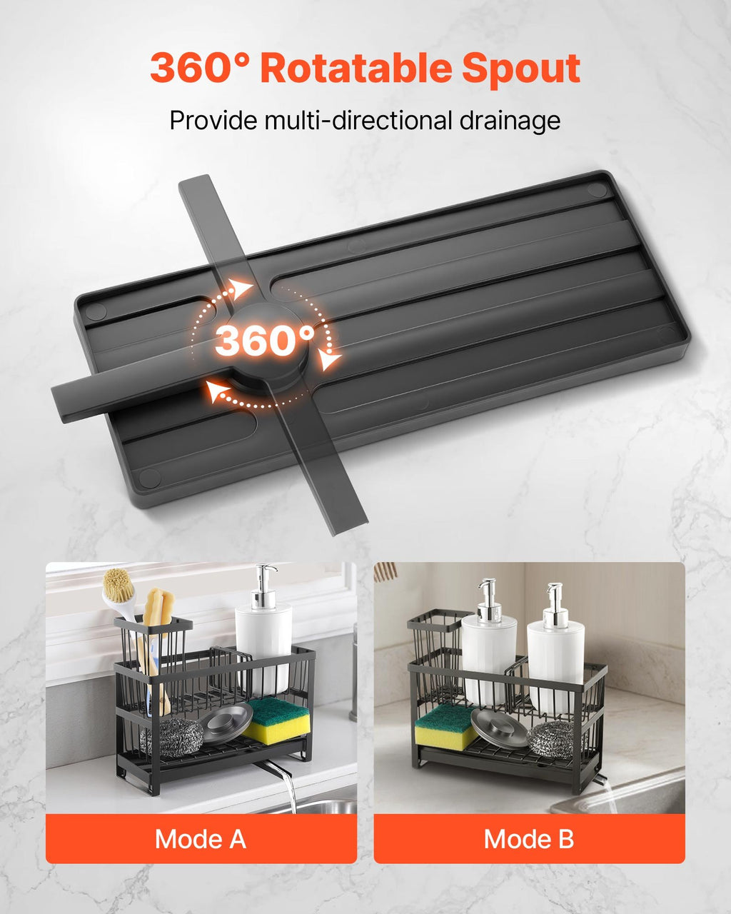 Kitchen Sink Organizer Caddy