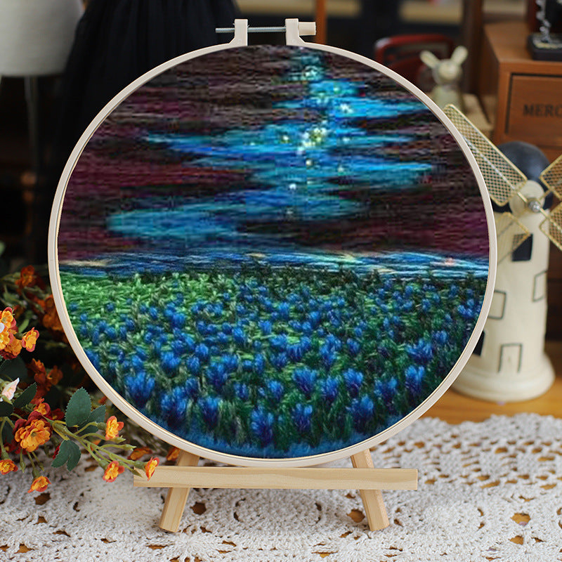 Landscape Embroidery DIY Kit