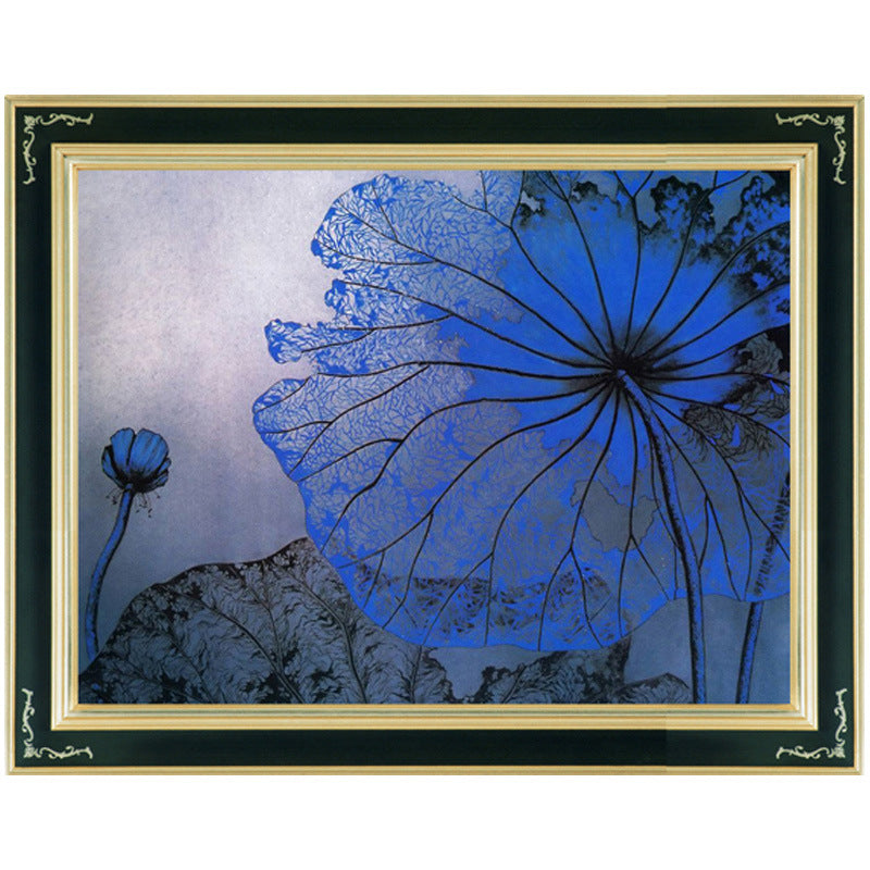 Blue Lotus Cross Stitch Kit
