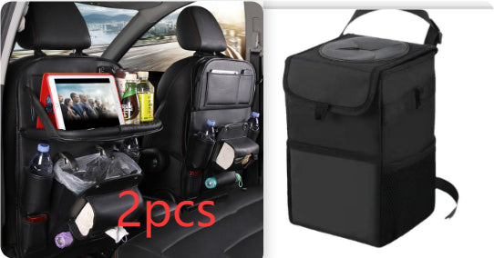 PU Leather Car Seat Back Organizer
