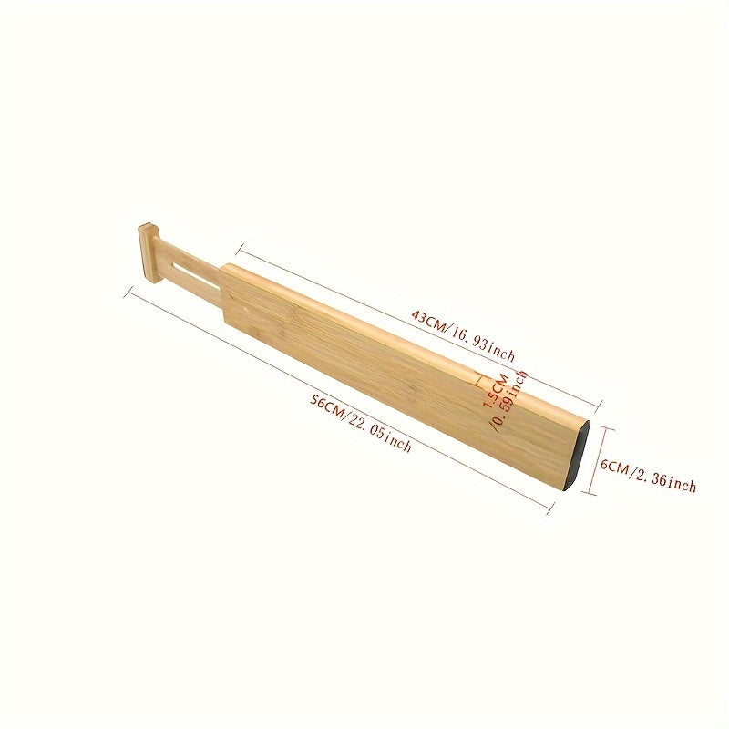 8pcs Bamboo Drawer Dividers