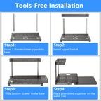 Under Sink Pull Out Cabinet Organizer