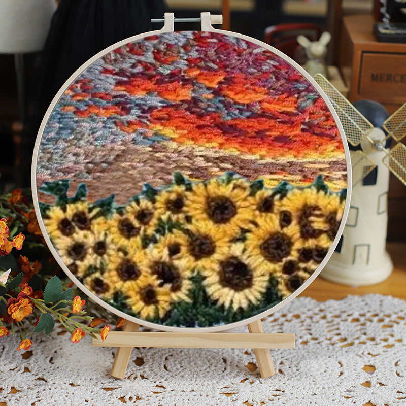 Landscape Embroidery DIY Kit
