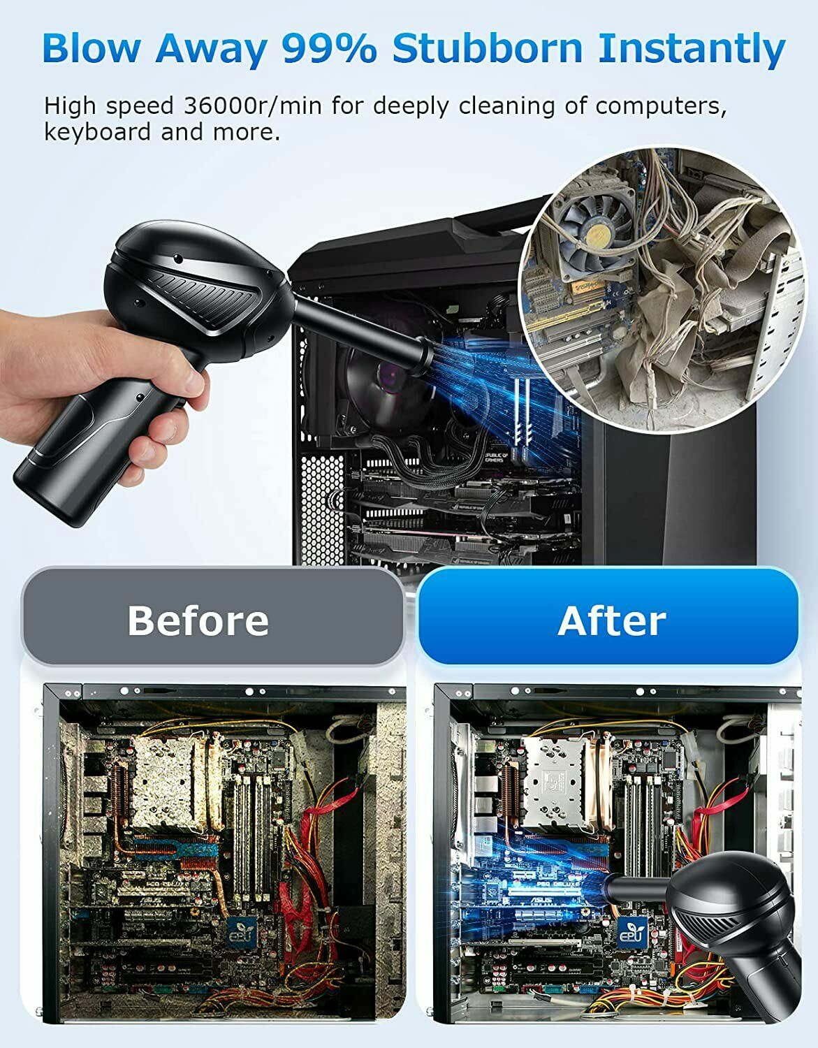 Rechargeable Electric Air Duster