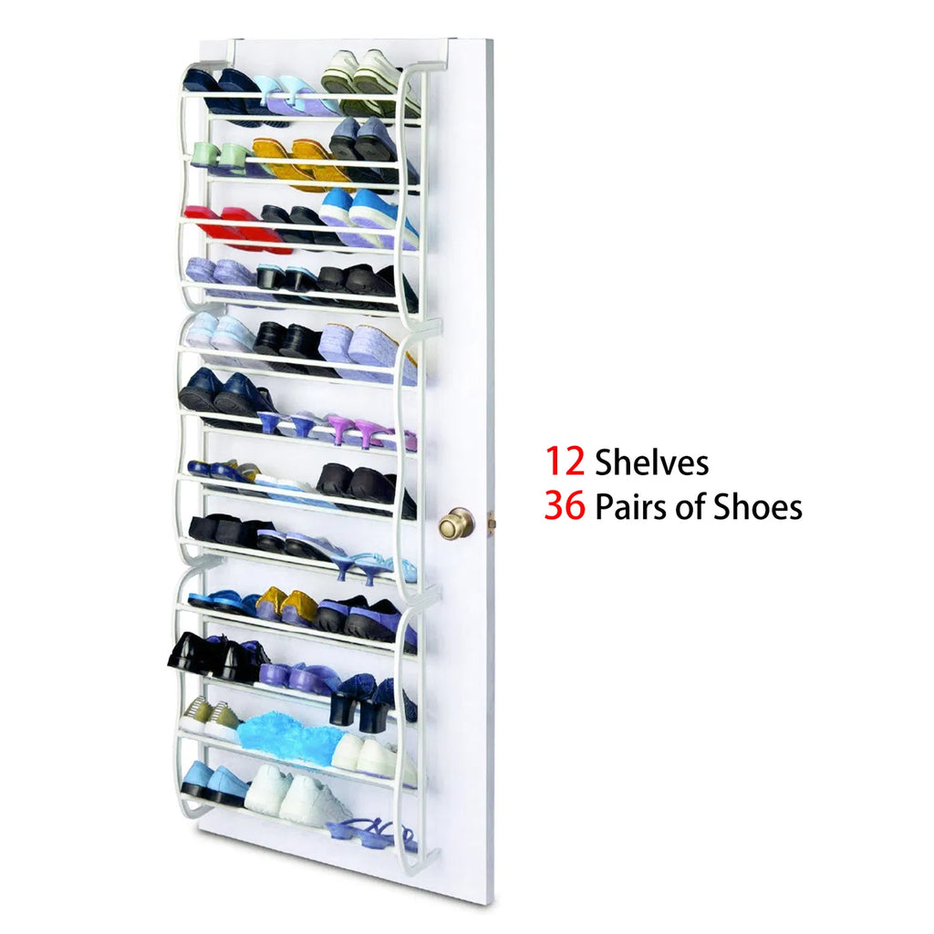 Over the Door Shoe Organizer 12 Layer