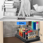 Under Sink Pull Out Cabinet Organizer