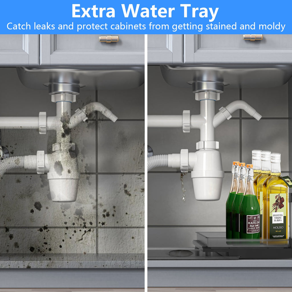 Under Sink Pull Out Cabinet Organizer