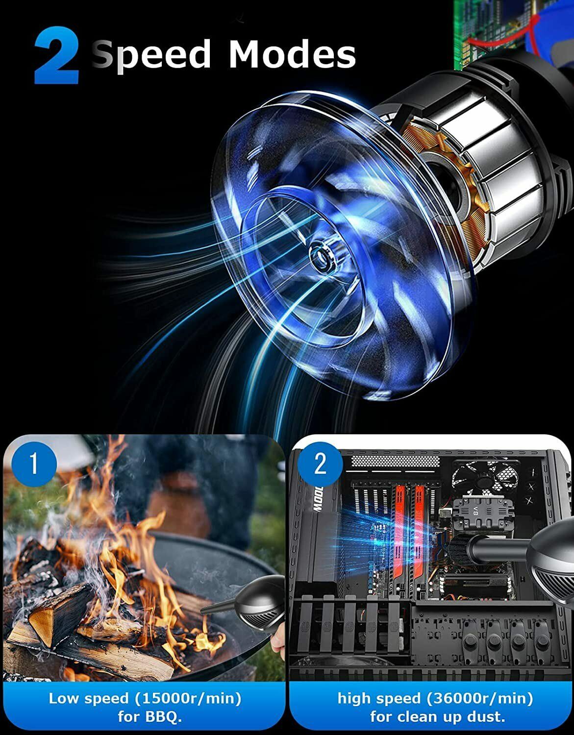 Rechargeable Electric Air Duster