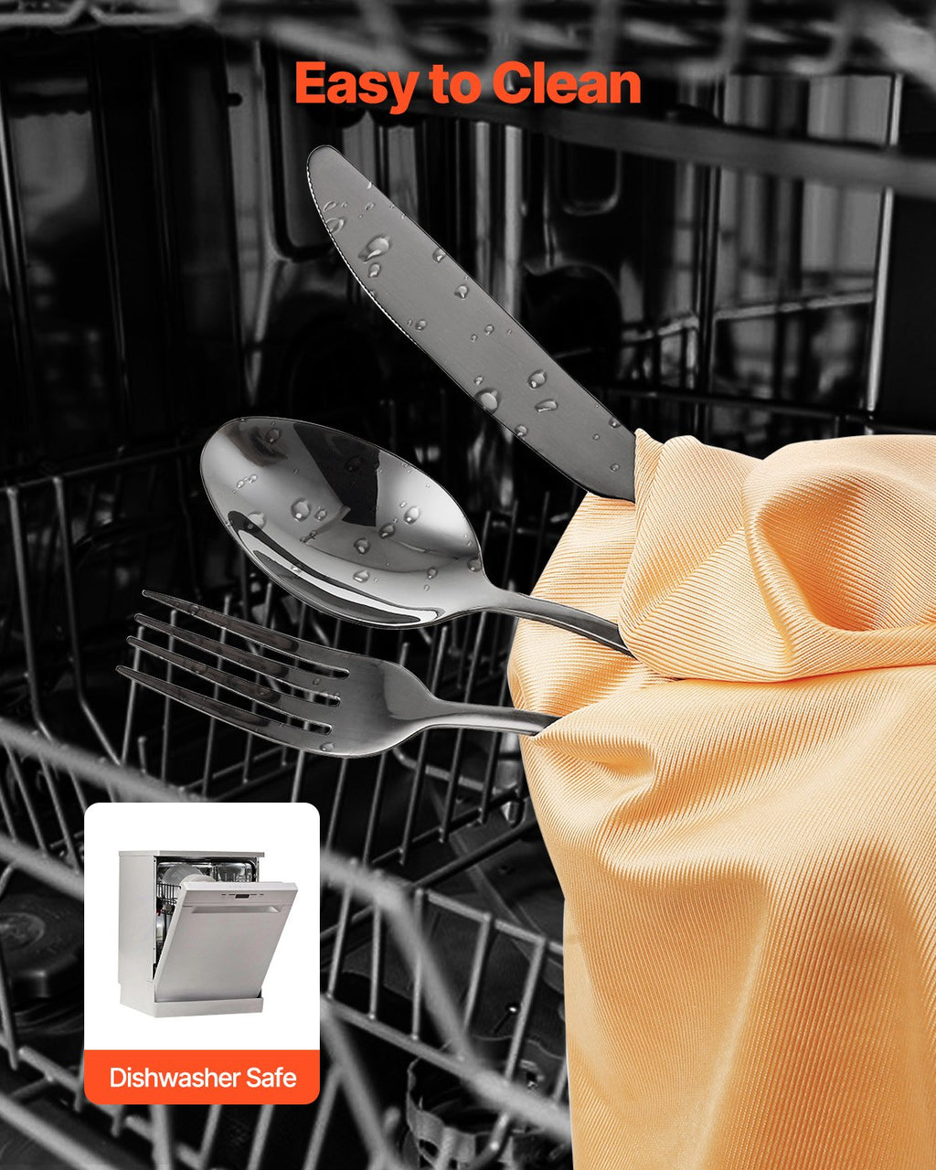 30 Piece Stainless Steel Cutlery Set