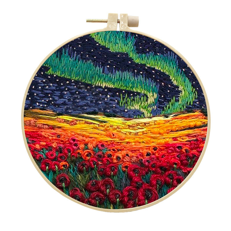 Landscape Embroidery DIY Kit