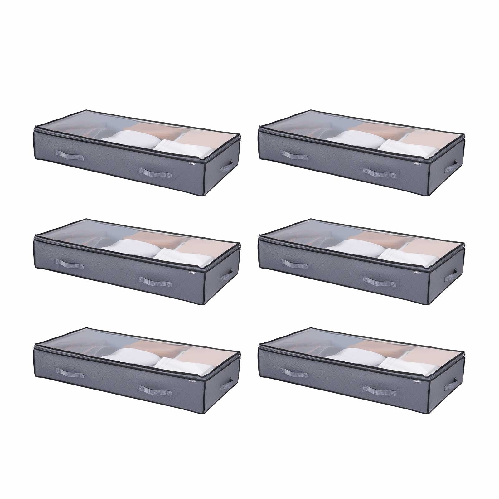 Under Bed Storage Containers with Clear Lids