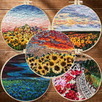 Landscape Embroidery DIY Kit